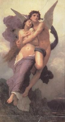 Adolphe William Bouguereau Le ravissement de Psyche (mk26)